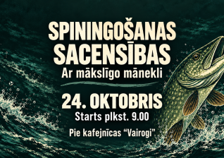 Spiningošanas sacensības ar mākslīgo mānekli